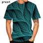 New hot summer 3D camouflage prinnting polyester casual sports men's casual