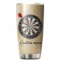 Darts Knowledge Custom Name Tumbler For Darts Lovers 244T6PTHT0083