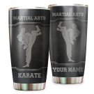 Karate Martial Arts Custom Name Tumbler For Karate Lovers 264T6VTH0189
