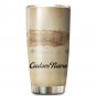 Vintage Puerto Rico Map Custom Name Tumbler For Puerto Ricans 1078T2VTH0323