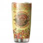 Magic Mushroom Colorful Flower Bohemian Hippie And Paisley Pattern Custom Name Tumbler 307T6LTTT0074