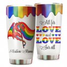All For Love And Love For Rainbow Dragon Custom Name Tumbler Cup In Pride Month 1115T2VTH0338
