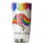 All For Love And Love For Rainbow Dragon Custom Name Tumbler Cup In Pride Month 1115T2VTH0338
