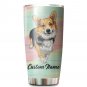 Hold My Drink I Gotta Pet This Dog Cute Corgi Custom Name Tumbler Cup 1121T2VTH0344