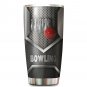 Bowling Steel Pattern Custom Name Tumbler For Bowling Lovers 243T6PLH0060