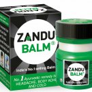 2X Zandu Balm  Headache Cold Body Ache Migraine Pain Relief  50 ml pack