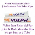 Volini Pain Relief Gel for Joint & Lower Back pain 50 gm ( pack of 2 Tube )