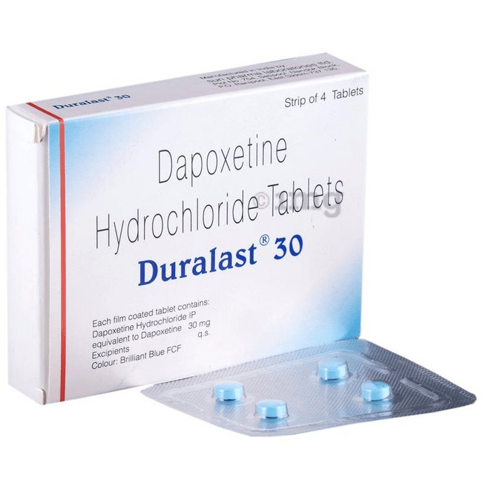 Duralast 30 Tab (4X4) for Premature ejaculation