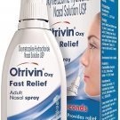 2X Otrivin Oxy Fast Relief Adult Nasal Spray 10ml