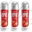 Manforce Epic Lube, Strawberry Flavoured Lubricant Gel for Men & Women, 60ml
