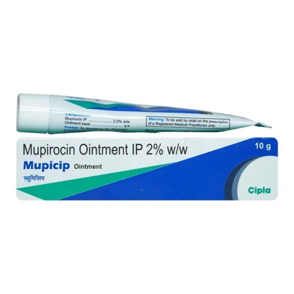 Mupicip Ointment 10 GM Mupirocineee ointment ( 6 pcs set )