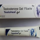 TestoBoost Testoheal 1 % Gel 5 GM treatment of male hypogonadism Testosterone ( 2 tube )