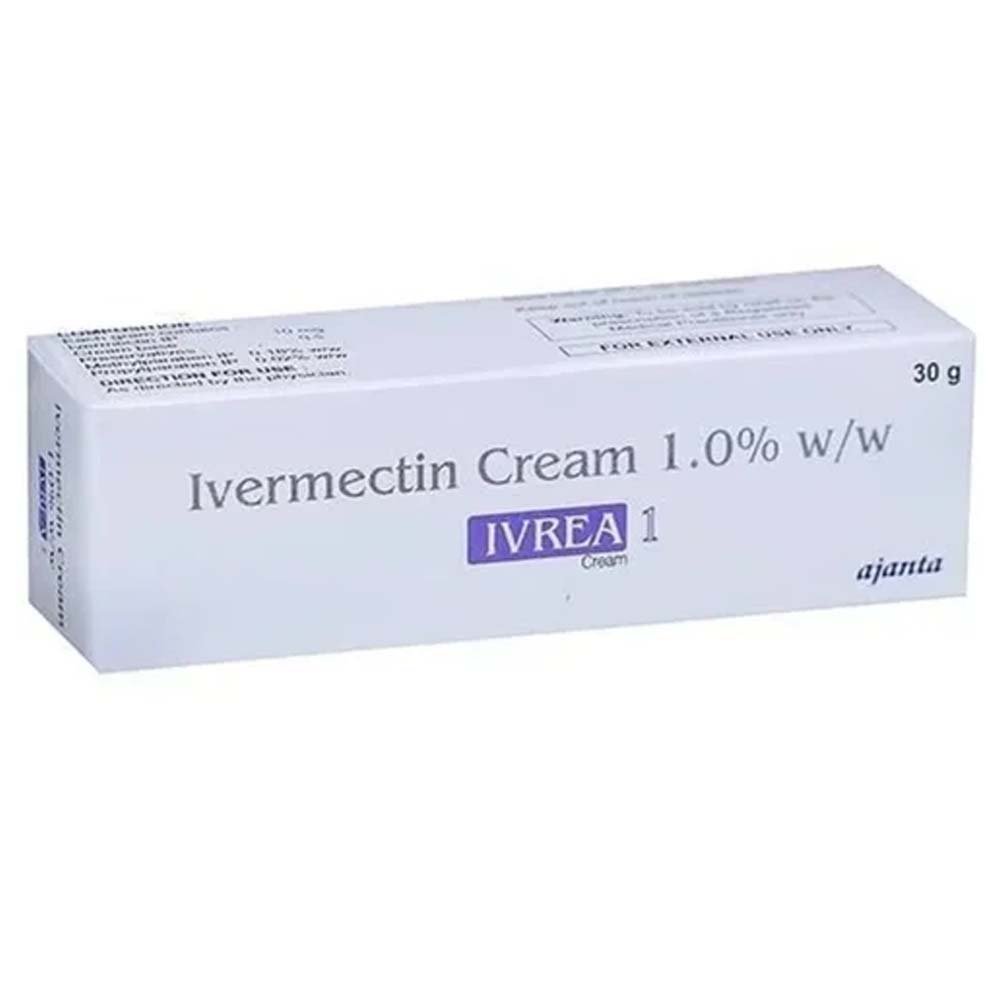 Ivrea Cream 1% for Rosacea 30gm pack ( 2 pcs )