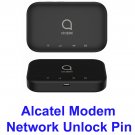 Alcatel Unlock code Modem LinkZone MW40CJ MW40V MW40VD MW41NF MW41TM
