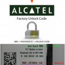 Alcatel unlock code Evolve 5020T 5020N 4037T Fierce 7024N 7024W TMobile MetroPCS
