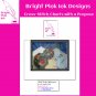 Violin Famous Painting Mini Cross-Stitch Pattern