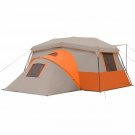 3 ROOM INSTANT CABIN TENT OZARK TRAIL OUTDOOR CAMPING & PRIVATE ROOM 11 PERSON