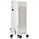 1500W OIL FILLED RADIATOR HEATER WITH DUAL SAFE PROTECTIONS