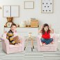 KIDS CAT ARMREST COUCH UPHOLSTERED SOFA (BRANDNEW)