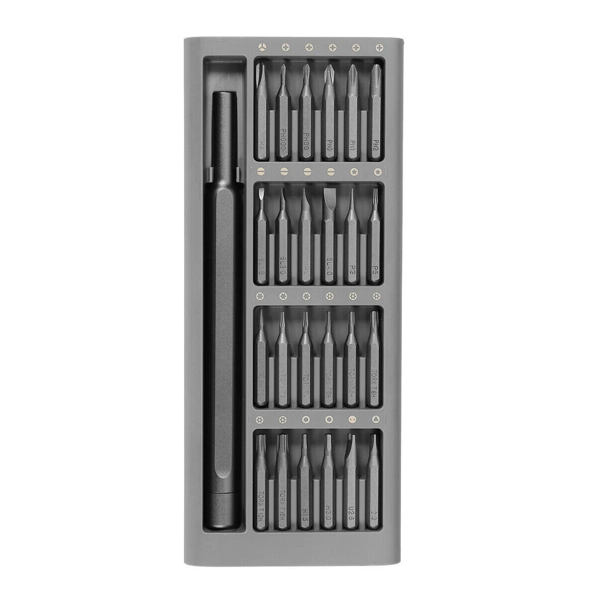 24IN1 MULTI-PURPOSE PRECISION SCREWDRIVER SET ALUMINUM S2 STEEL REPAIR TOOLS
