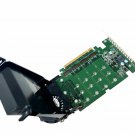 SSD M.2 PCIe x4 Storage Adapter Card JV6C8 PHR9G 6N9RH 80G5N (Dell)