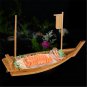 Japanese Sushi Boat, Handmade Bamboo, Server Platter, Tray, 40x16cm