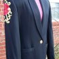 Vintage Cache' Criscione Embroidered Rose Black Blazer Jacket S