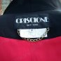 Vintage Cache' Criscione Embroidered Rose Black Blazer Jacket S