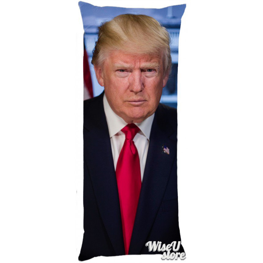 Donald Trump Dakimakura Full Body Pillow case Pillowcase Cover 45th President
