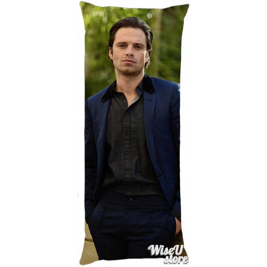 Sebastian Stan full Body Pillow cover case Dakimakura Pillowcase