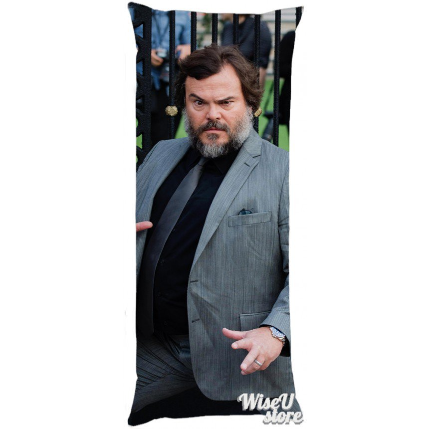 Jack Black Full Body Dakimakura Pillow cover case Pillowcase
