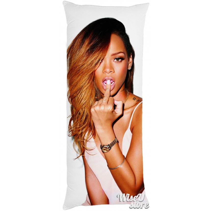 Rihanna Dakimakura Full Body Cover Pillow case Robyn Fenty Popular Singer