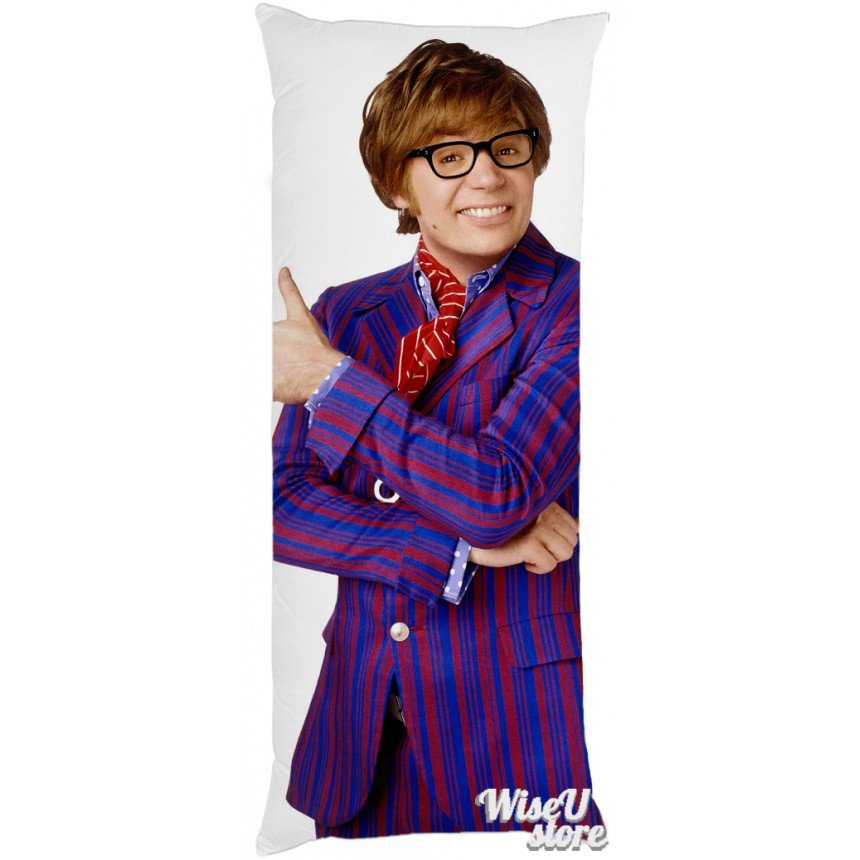 Austin Powers Dakimakura Full Body Pillow case Pillowcase Cover