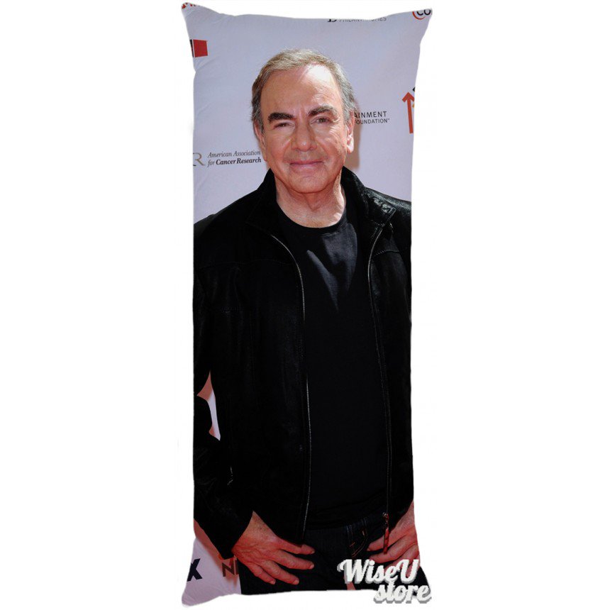 Neil Diamond Dakimakura Full Body Pillow case Pillowcase Cover