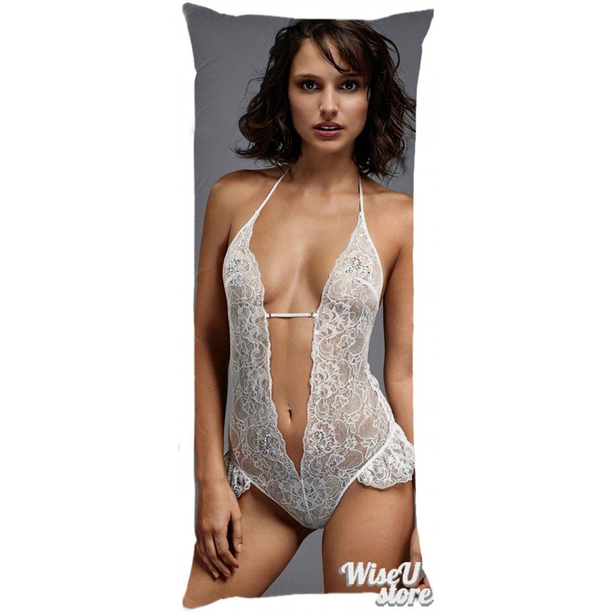 Natalie Portman Dakimakura Sexy Full Body Pillow Cover Case Pillowcase 1906