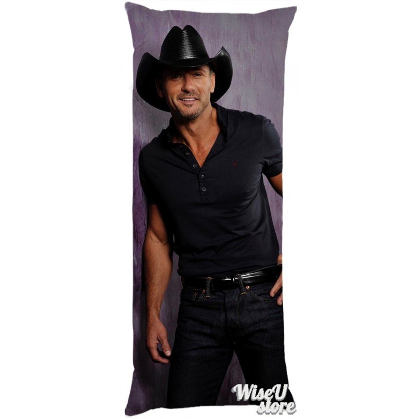 Tim McGraw Full Body Pillow case Pillowcase Cover