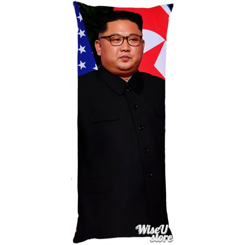 Kim Jongun Dakimakura Full Body Pillow case Pillowcase Cover