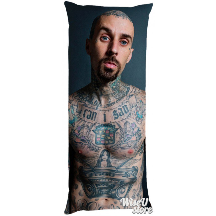 Travis Barker Full Body Dakimakura Pillow cover case Pillowcase