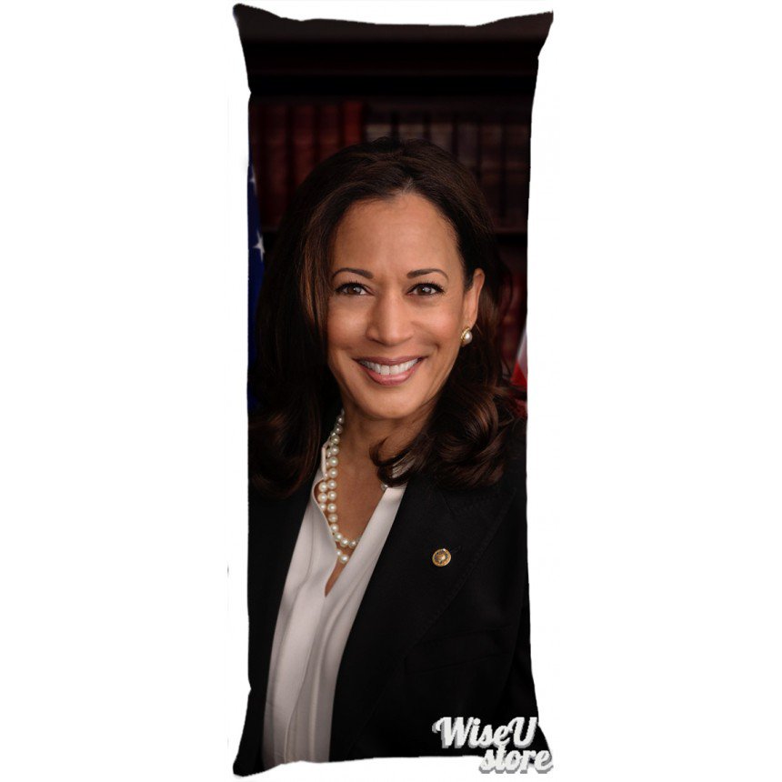 Kamala Harris Dakimakura Full Body Pillow case Pillowcase Cover