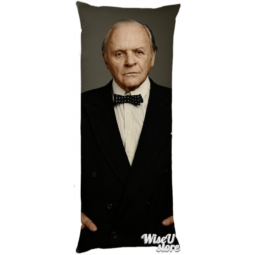 Anthony Hopkins Dakimakura Full Body Pillow case Pillowcase Cover