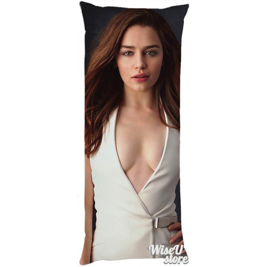 Emilia Clarke Dakimakura Full Body Pillow cover case Pillowcase