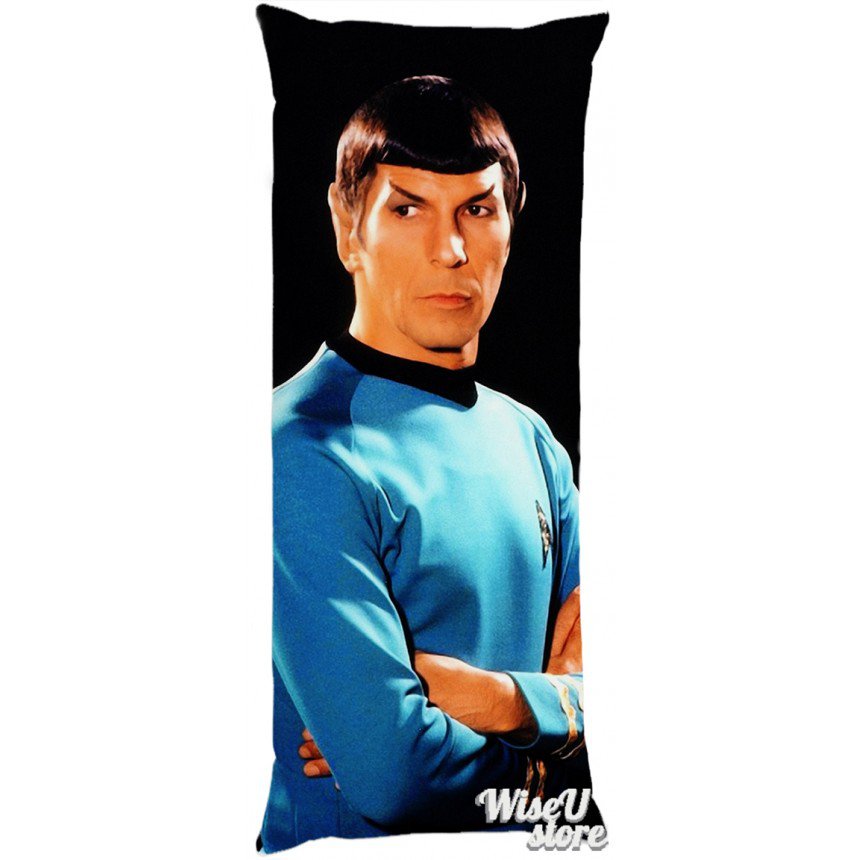 Spock Leonard Nimoy Dakimakura Full Body Pillow case Pillowcase Cover
