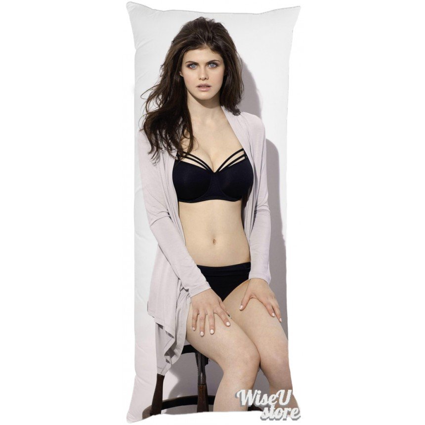 Alexandra Daddario Dakimakura Pillow covercase Pillowcase Actress
