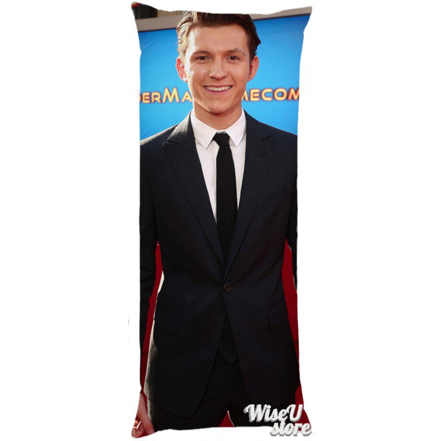 Tom Holland Dakimakura Full Body Pillow case Pillowcase Cover Actor
