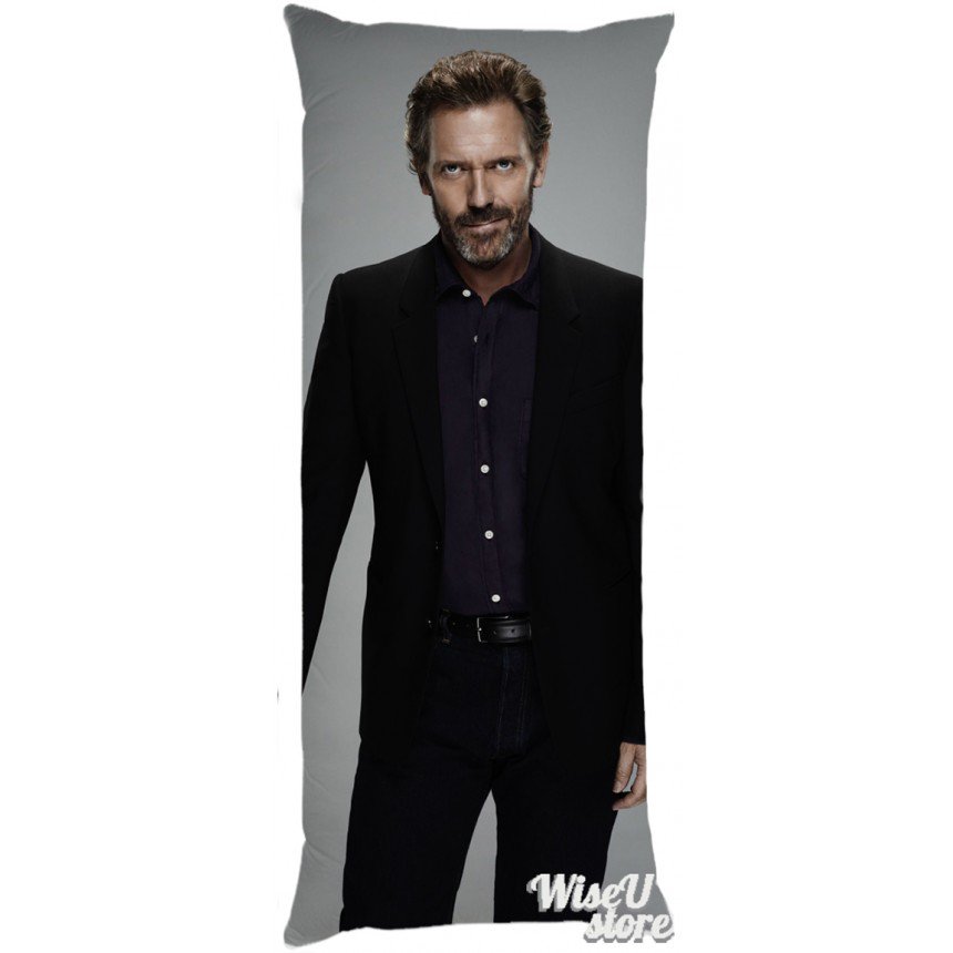 Hugh Laurie Dr. House Dakimakura Full Body Pillow case Pillowcase Cover