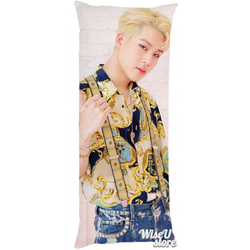 Lee Jooheon MONSTA X Dakimakura Full Body Pillow case Pillowcase Cover
