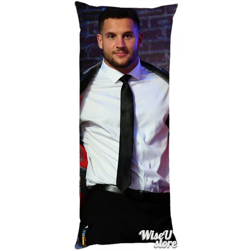 Nick Bosa Dakimakura Full Body Pillow case Pillowcase Cover