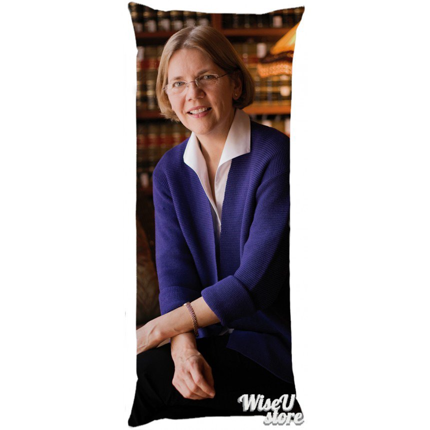 Elizabeth Warren Dakimakura Full Body Pillow case Pillowcase Cover