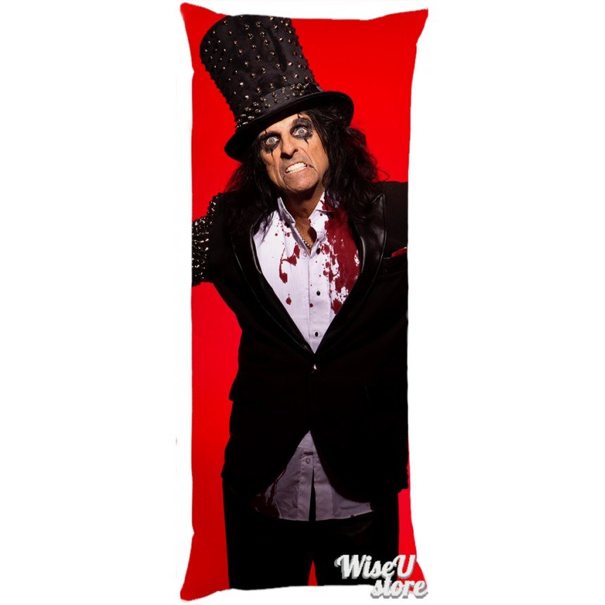 Alice Cooper Body Pillow cover case Dakimakura Pillowcase