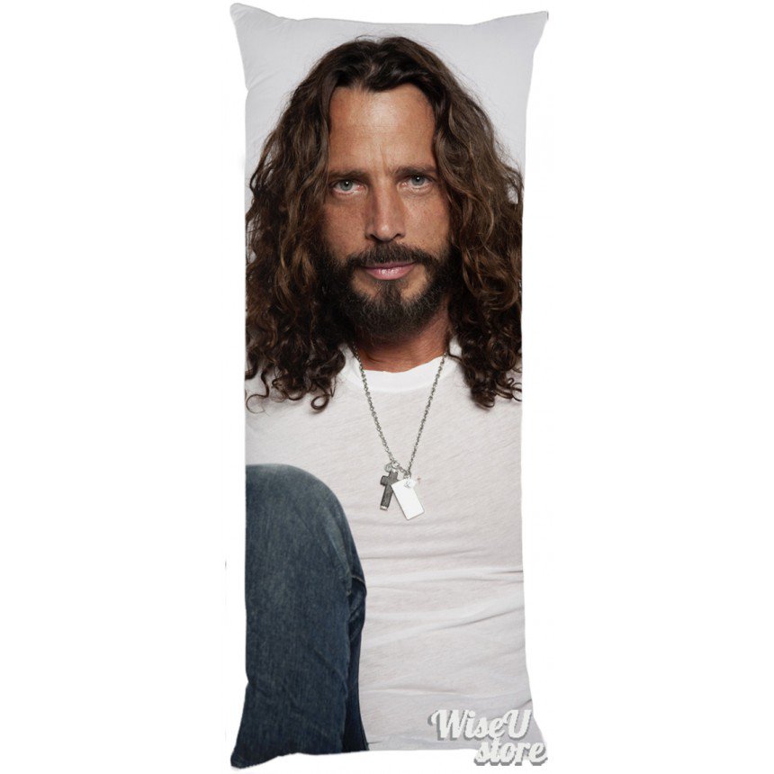 Chris Cornell Dakimakura Full Body Pillow case Pillowcase Cover